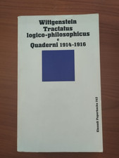 TRACTATUS LOGICO-PHILOSOPHICUS e QUADERNI 1914-1916 - WITTGENSTEIN -EINAUDI 1983