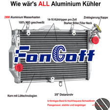 Radiatore in alluminio per Honda CBR1100XX Super Blackbird Fuel Injection 97-08 98