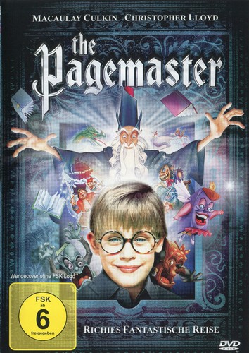 The pagemaster dvd region2 - the,