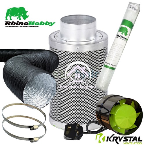 Kit filtro carbone rhino hobby - kit,