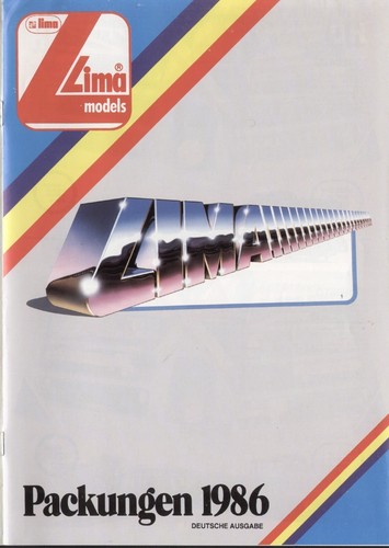 Catalogo lima models - models, 1986