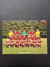 Cartolina milan 1980 81 - a., 1980/81