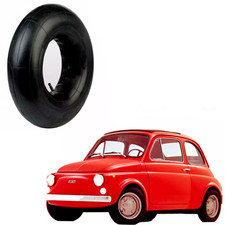 4 X CAMERE D'ARIA 125/135-12 VALVOLA GOMMA TR13 FIAT 500 EPOCA F/L/R GIARDINIERA