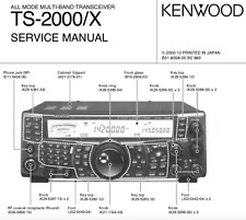 KENWOOD TS-2000/X Schematic