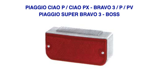 Fanale posteriore completo - posteriore, per