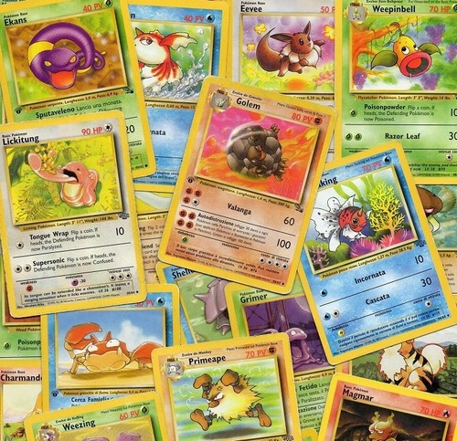 Lotto carte pokemon - 10,