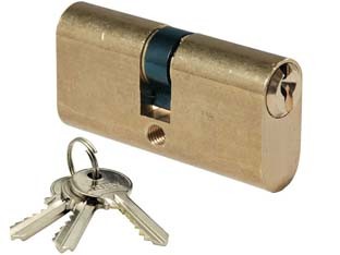 Cilindro infilare ovale ottone - cilindro,