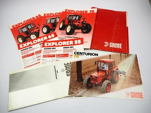 Brochure originali same - 5x,