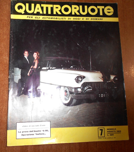 Quattroruote agosto 1956 - 7,