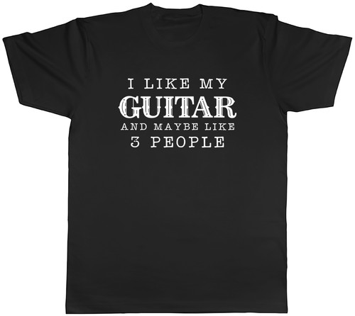 Shirt uomo like my guitar - t-shirt, i