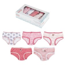 Set di 5 mutandine Minnie Rosa