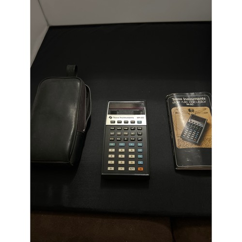 Texas instruments 50 - texas, sr-50