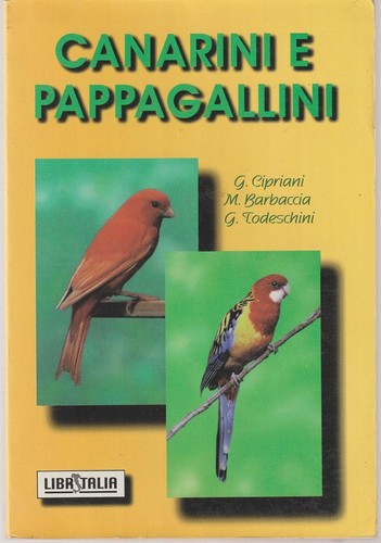 Libro canarini pappagallini - e,