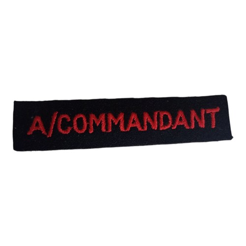 Commandant red cross - commandant,
