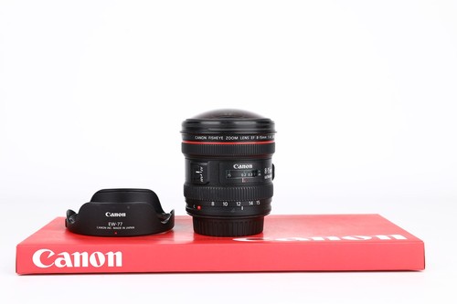Canon 15mm fisheye - f4, usm
