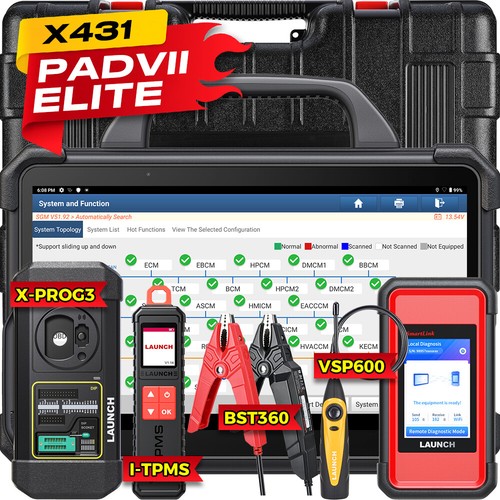 Launch x431 pad elite obd2 - launch, 7