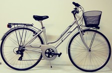 BICI CITY BIKE bicicletta DONNA 28" cambio shimano 6v con cesto  