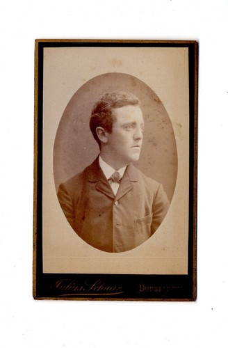 Foto cdv ritratto - foto, uomo