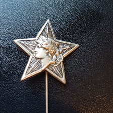 Spilla Vecchia  A Forma Di Stella Lotto 1161