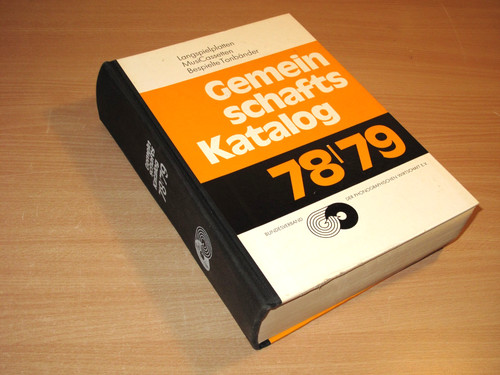 Catalogo comunitario 1978 - catalogo, 1978/79