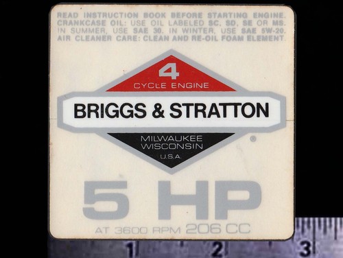 Motore briggs stratton - stratton, 5
