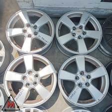 SET 4 CERCHI IN LEGA 6,5Jx16 5x105 ET39 CHEVROLET CRUZE 2009-2015 usati (108783)