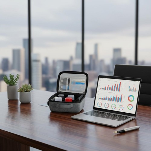 Borsa portatimbri con - borsa,