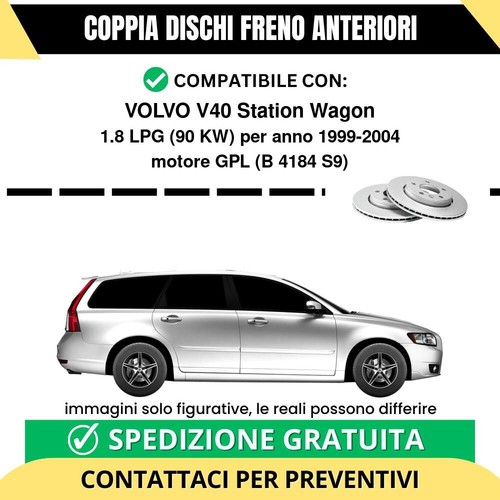 Coppia dischi freno anteriori - coppia,