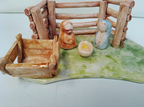 Presepe ceramica - presepe,