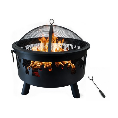 Braciere barile per fuoco - barile,