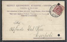 1912  SAVONA BUFFET RISTORANTE
