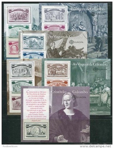 1992 portogallo colombo - portogallo, bf