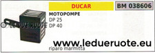 RIPARO SILENZIATORE MARMITTA SCARICO MOTOPOMPA POMPA IRRORATRICE DUCAR DP 25 40