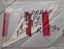 Malaguti kit Adesivi emblemi x parafango post. Fifty Top rosso