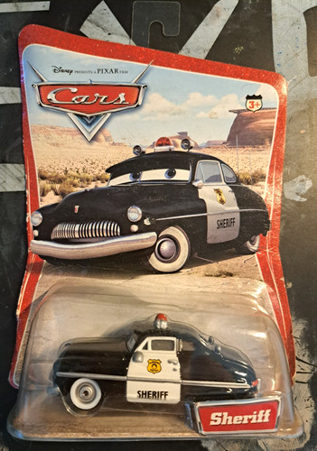 Cars sheriff desert card - cars,
