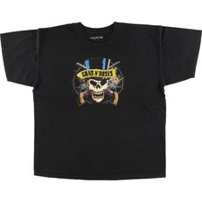 T-shirt uomo usata BRAVAD GUNS N ROSES modello teschio fascia XL