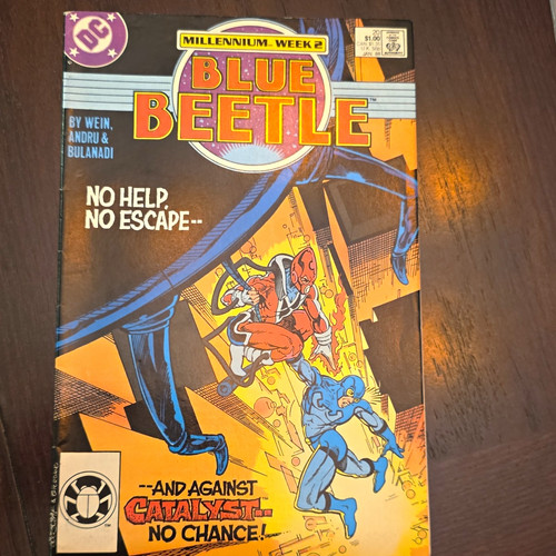 Blue beetle 20 1988 - blue,