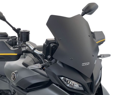 Cupolino sport nero opaco wrs - cupolino,