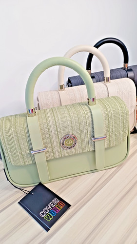 Borsa donna ecopelle rigida - borsa,