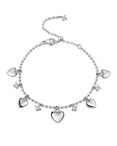 Bracciale charm cuore argento - charm,