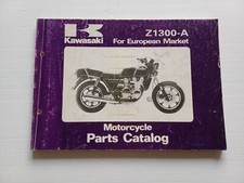 Kawasaki Z 1300 A1-A2-A3 1980-1 catalogo ricambi originale spare parts catalogue