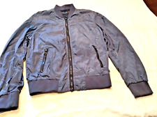 GUESS GIUBBOTTO UOMO ACETATO VINTAGE BLU NOTTE TG M