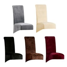 Fodera per sedia da sala da pranzo estensibile grande in velluto per riunioni