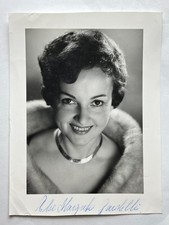 Autografo ELSE MARGRETE GARDELLI (†1971)-Cantante d'opera DANIMARCA-Mezzo Sopr-firmato
