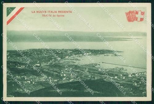 Trieste città italia - italia, redenta