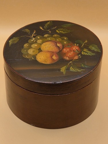 Scatola legno rotonda - scatola,