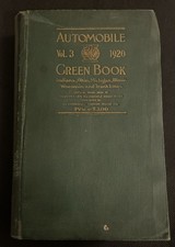 Automobile Green Book 1920