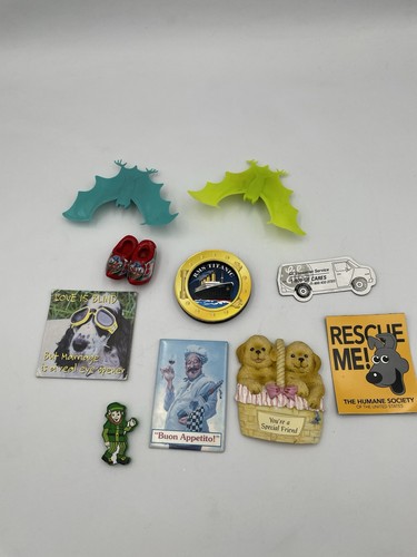 Lotto magneti frigo - 10,
