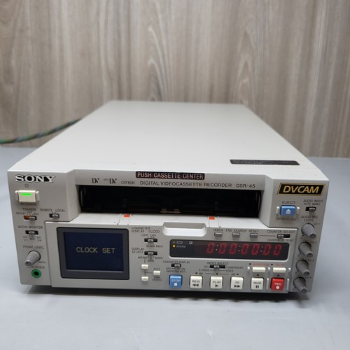 Sony dsr minidv dvcam - sony,