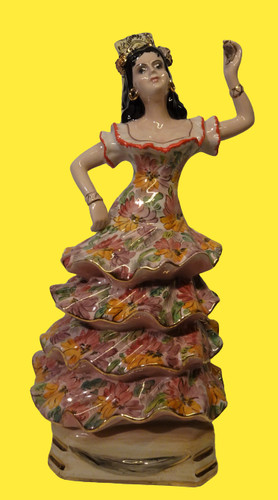 Grande statuina ceramica - grande,